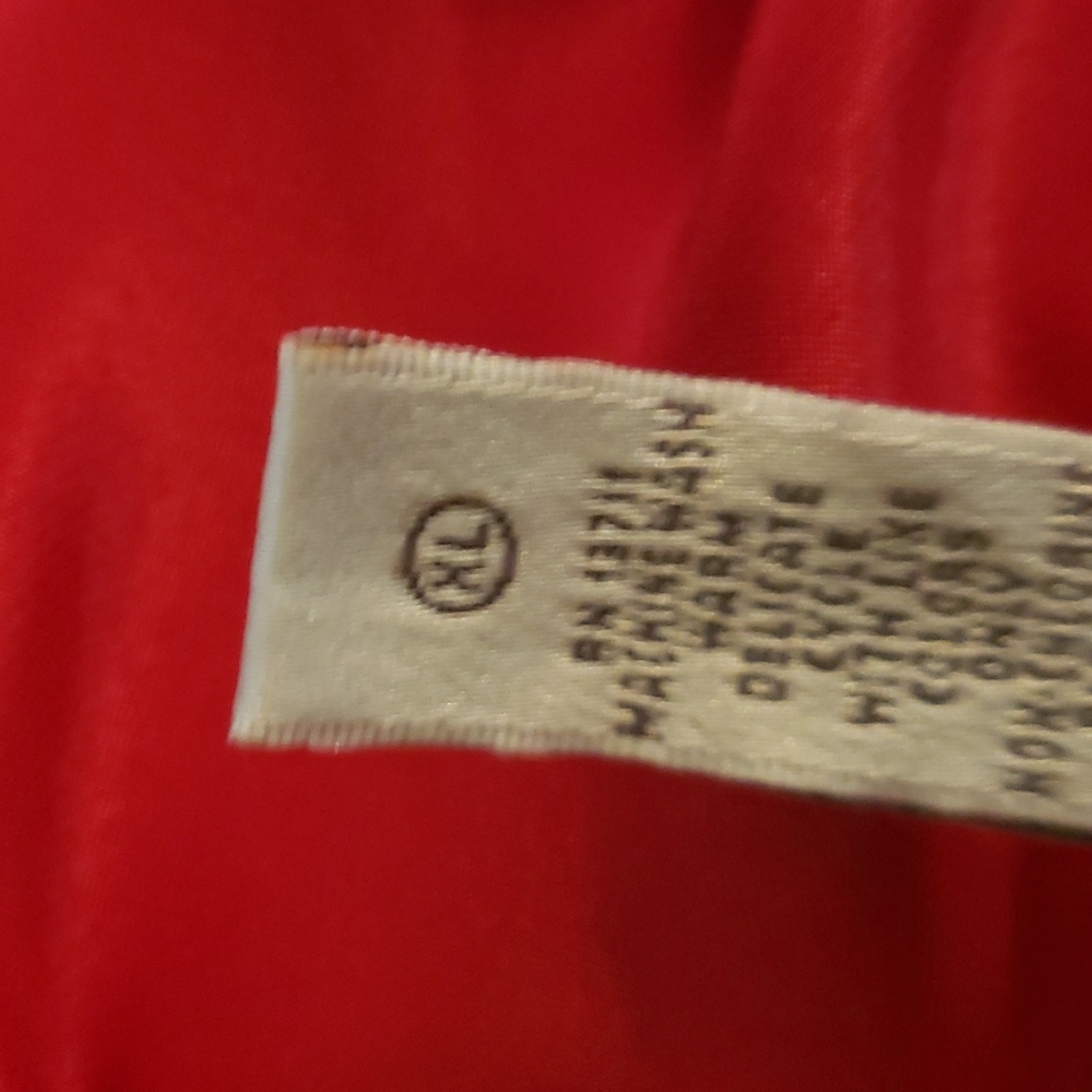 Erica Taylor Red Slip Shorts Size XL - Picture 5 of 5
